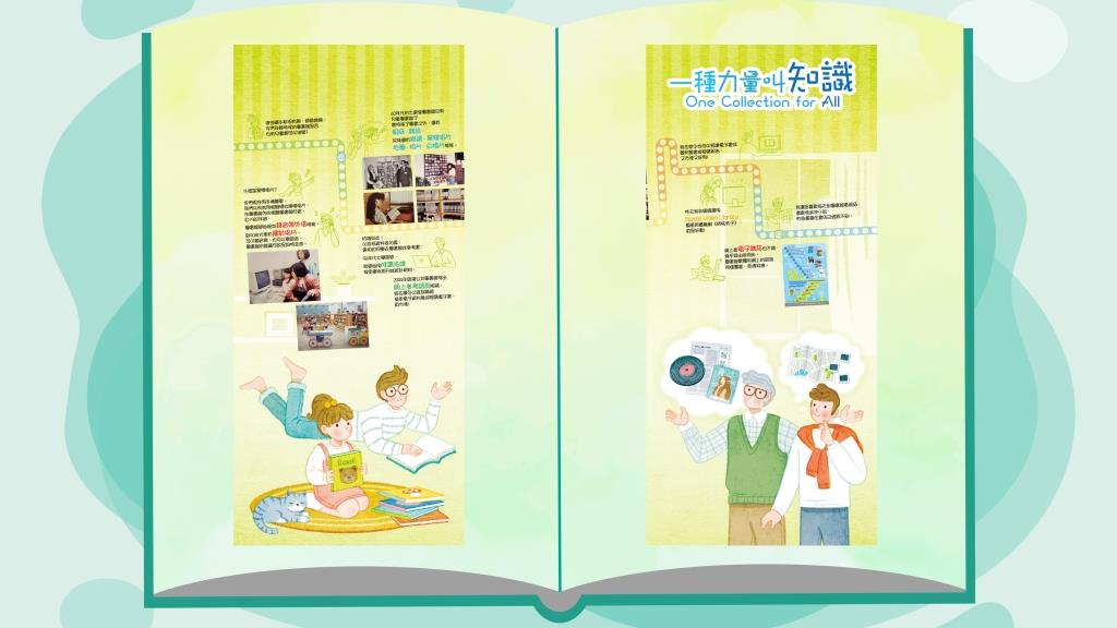 巡迴展覽展板內容 : 一種力量叫知識